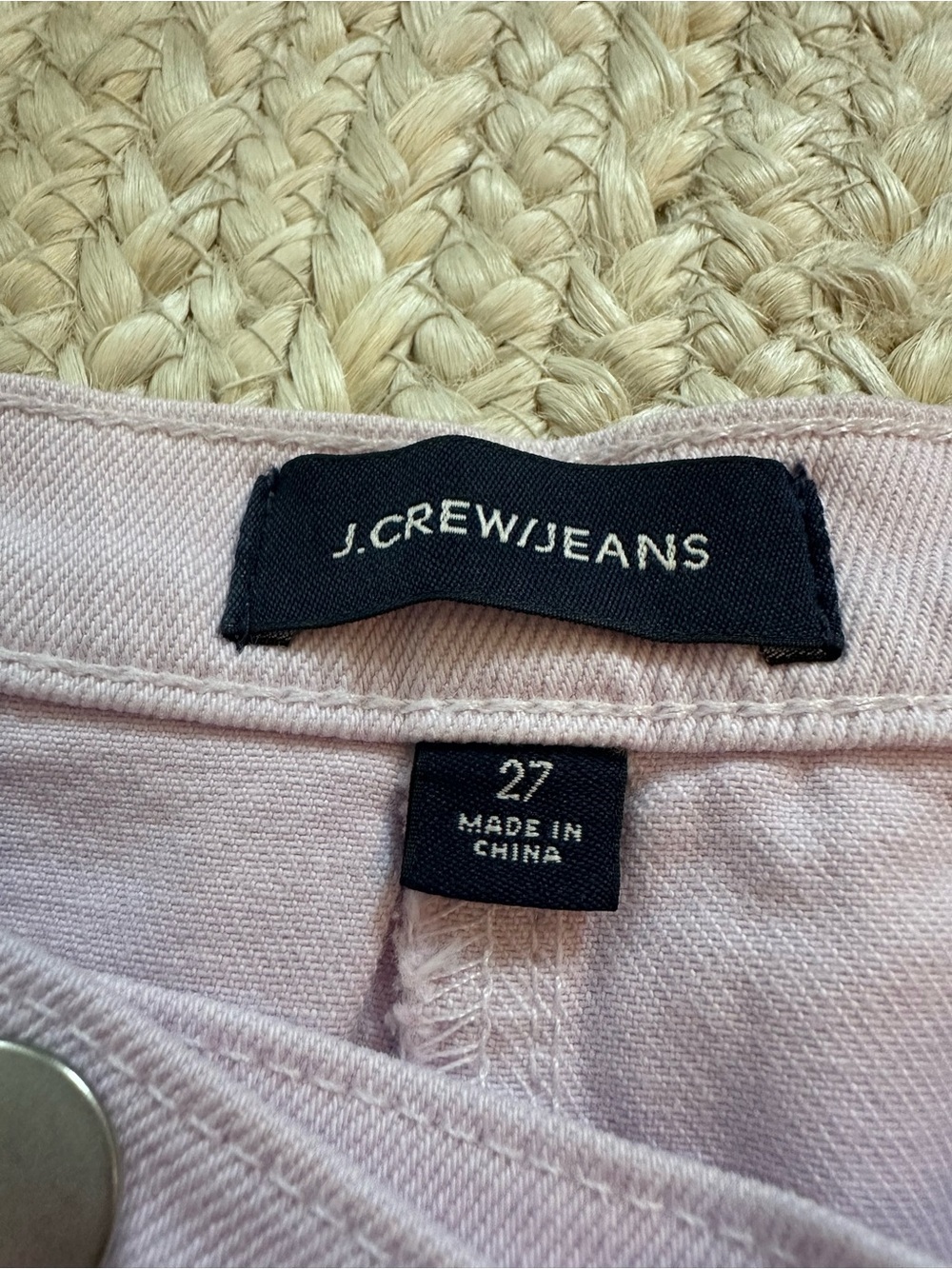 J. Crew Light Pink Mini Wrap Skirt - Picture 2 of 2